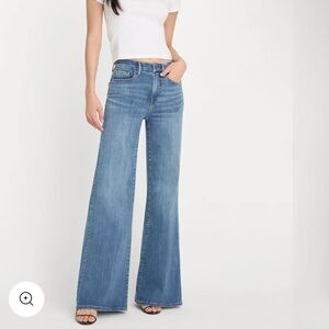 Good American Good Waist Palazzo Jeans 4/27